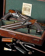 Flintlock Pistols, Dueling Pistols, Firearms